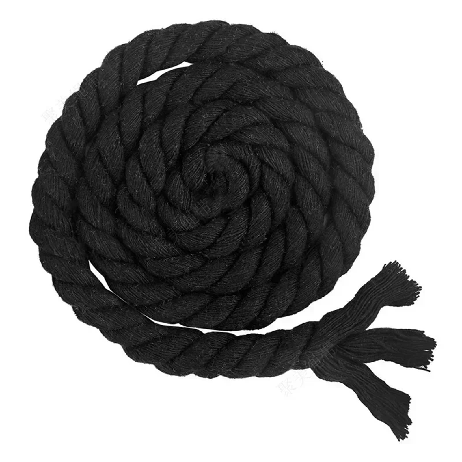 Twisted Cotton Cord 2/5/10M 8mm 3 Shares Twisted Cotton Cords Shoulder Bag Strap Waistband Cord Knapsack Gift Box Braided(Color 8,8mm-2Meters)