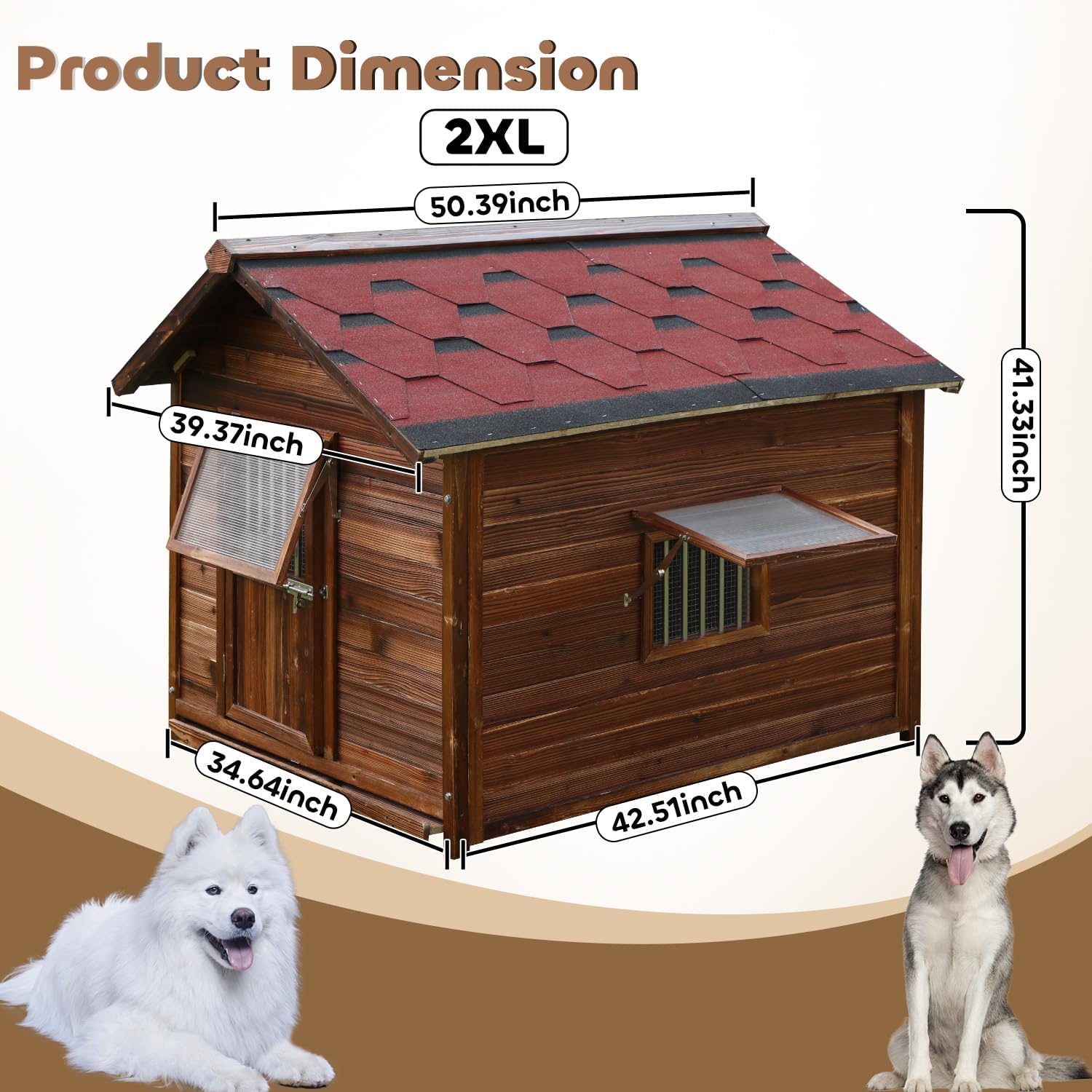 Ultimate Comfort: Review of the XXL Weatherproof Dog House for Your Furry Friend