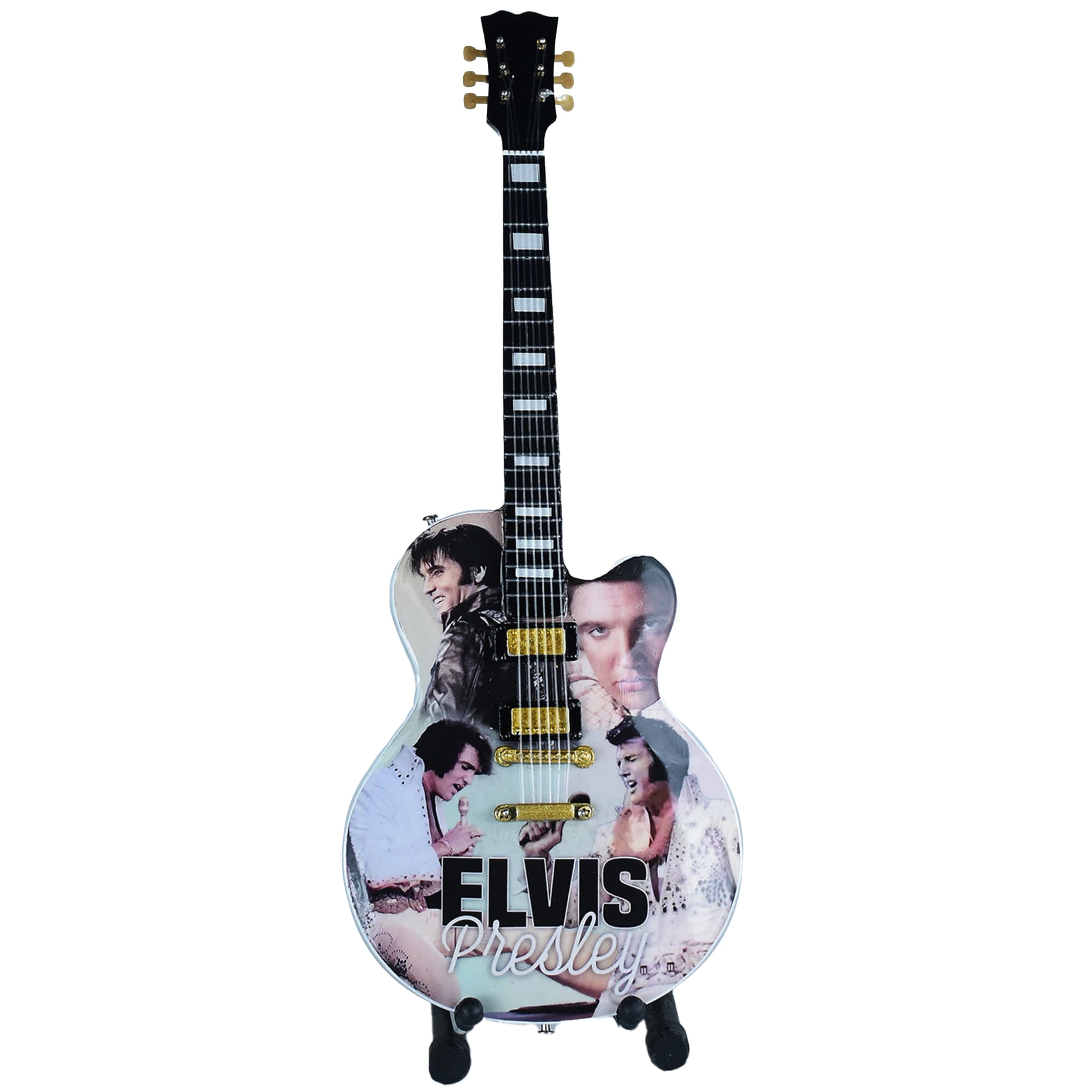 Elvis Presley Mini Guitar Replica - Collage - Mid-South Products