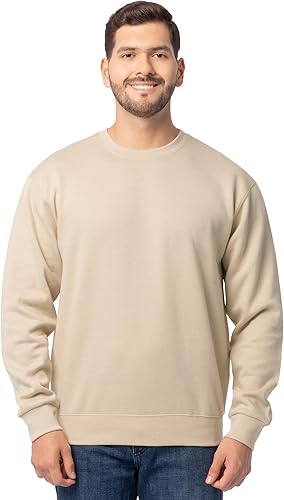 Fruit of the Loom Men's Eversoft Fleece Crewneck Sweatshirts, Moisture Wicking & Breathable, Sizes S-4x