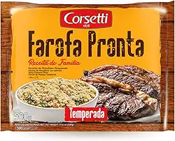 Corsetti Farofa Pronta Temperada 500G