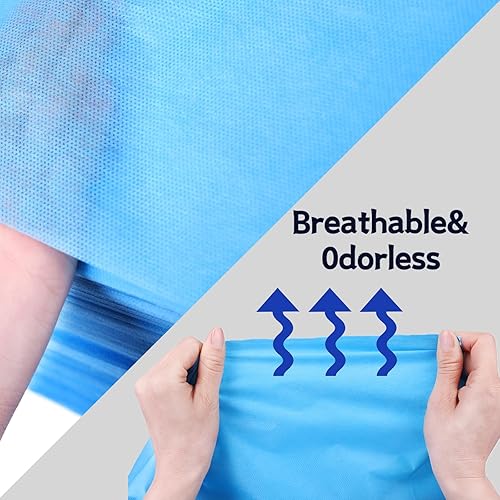 Vista 22 de MRJ Sábanas desechables rosas para mesa de masaje, 50 piezas de 31 x 71 pulgadas, fundas de cama de masaje de tela no tejida transpirable para spa