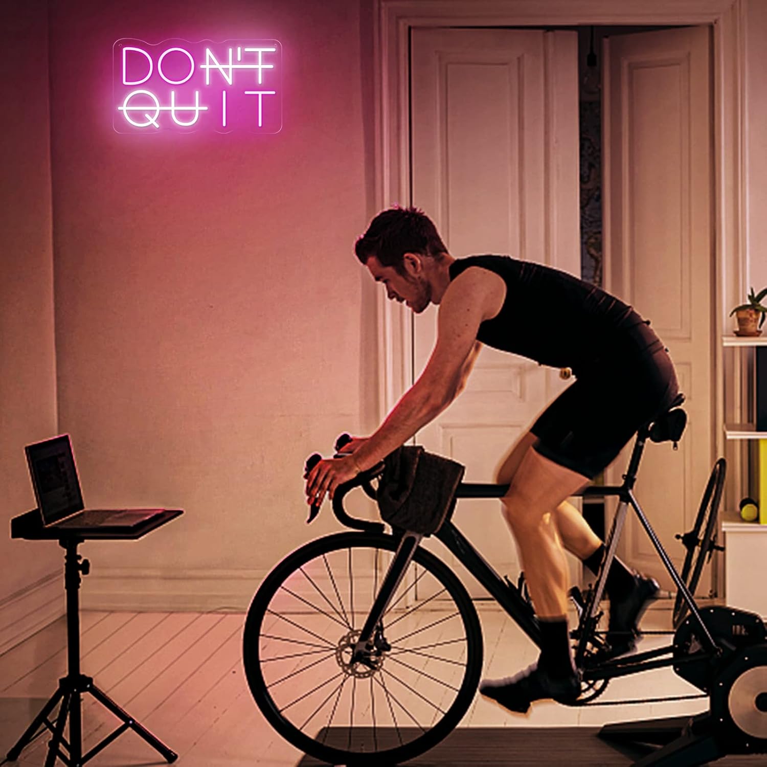 HUSTLE & DON'T QUIT NEON SIGNS