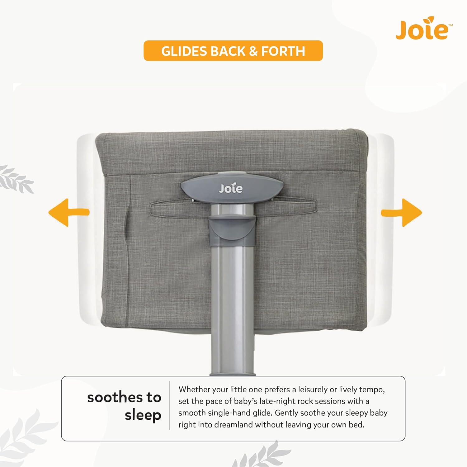 Joie Roomie Glide showing gliding motion