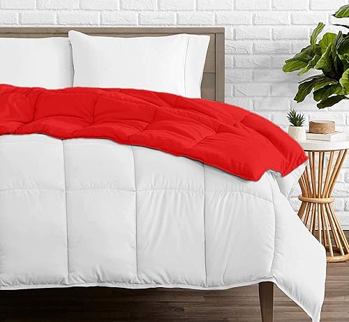 Miniatura 2 de Edredón reversible  Lujoso para todas las estaciones  Edredón alternativo de 1 pieza  ultrasuave con 8 pestañas en las esquinas, 500 GSM (Alaskan