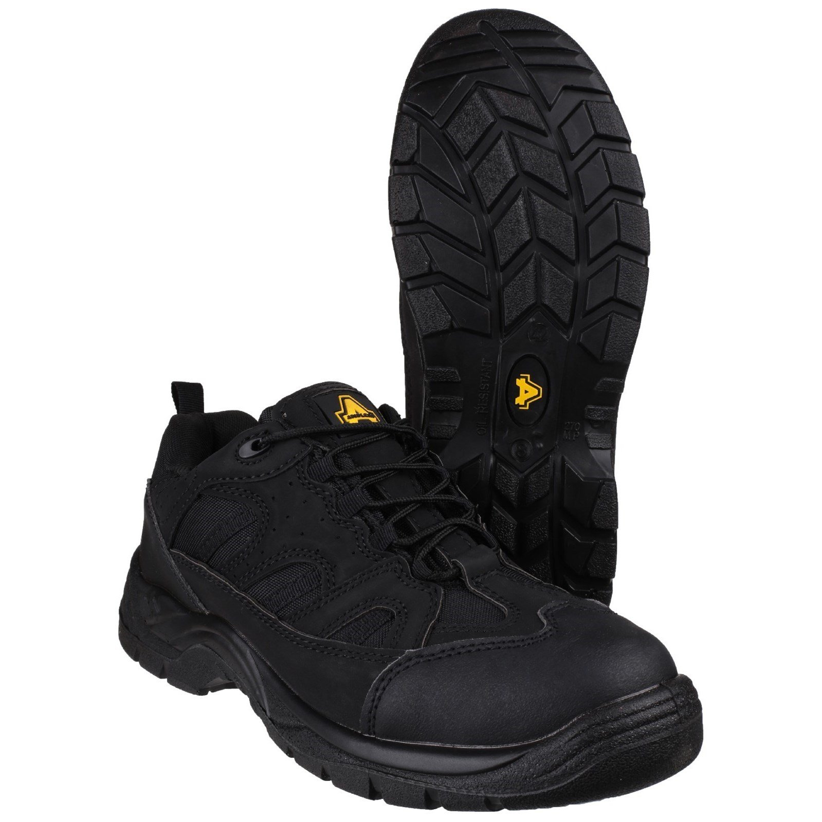 Amblers Fs214 Hombre Breathable Cordones Zapatillas Zapatos