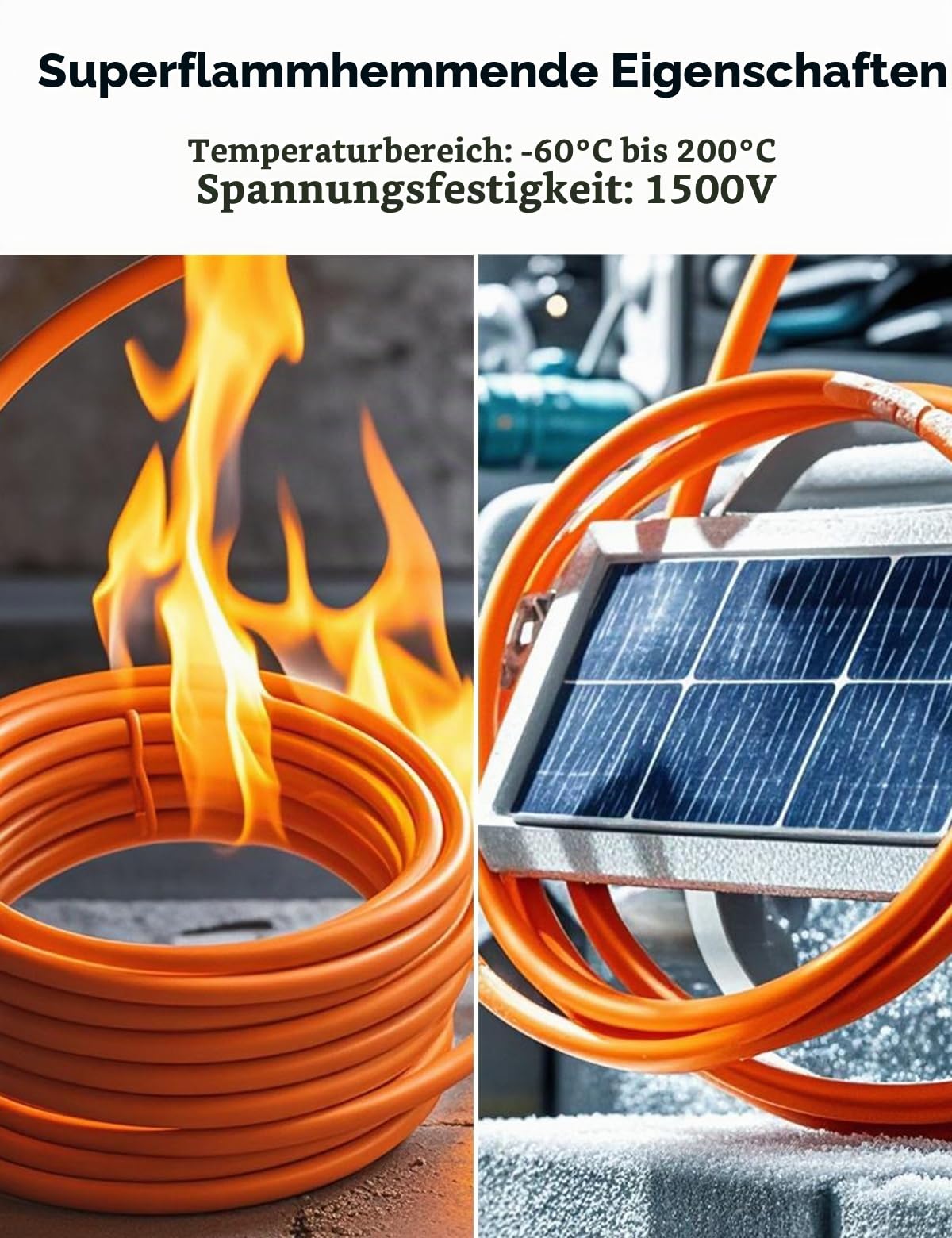 Tonton 9 Meter Solarkabel 6mm² mit Solarstecker, 10AWG Verlängerungskabel für Solaranlagen, Photovoltaik Kabel mit Stecker, Solarleitung Verlängerungskabel PV-Kabel für Solarpanels (6mm²9M)