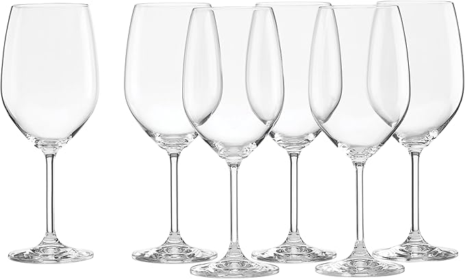 Lenox Tuscany Classics Stemless Glass Set, Buy 4 Get 6, 2.6 LB, Clear