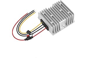 DC-DC Golf Cart Voltage Reducer: Turn 36V or 48V to 12V Effortlessly