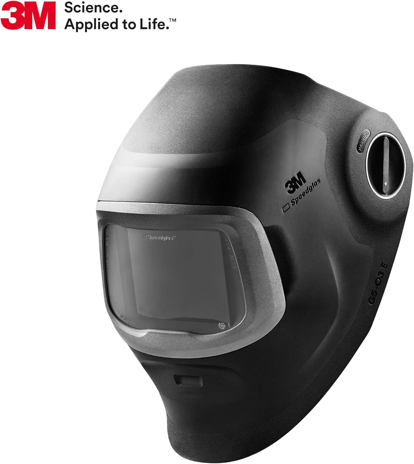 3M Speedglas G5-03 E Welding Helmet 09-0100-P10, Passive Filter, No ADF, Ergonomic, Adjustable Head Suspension