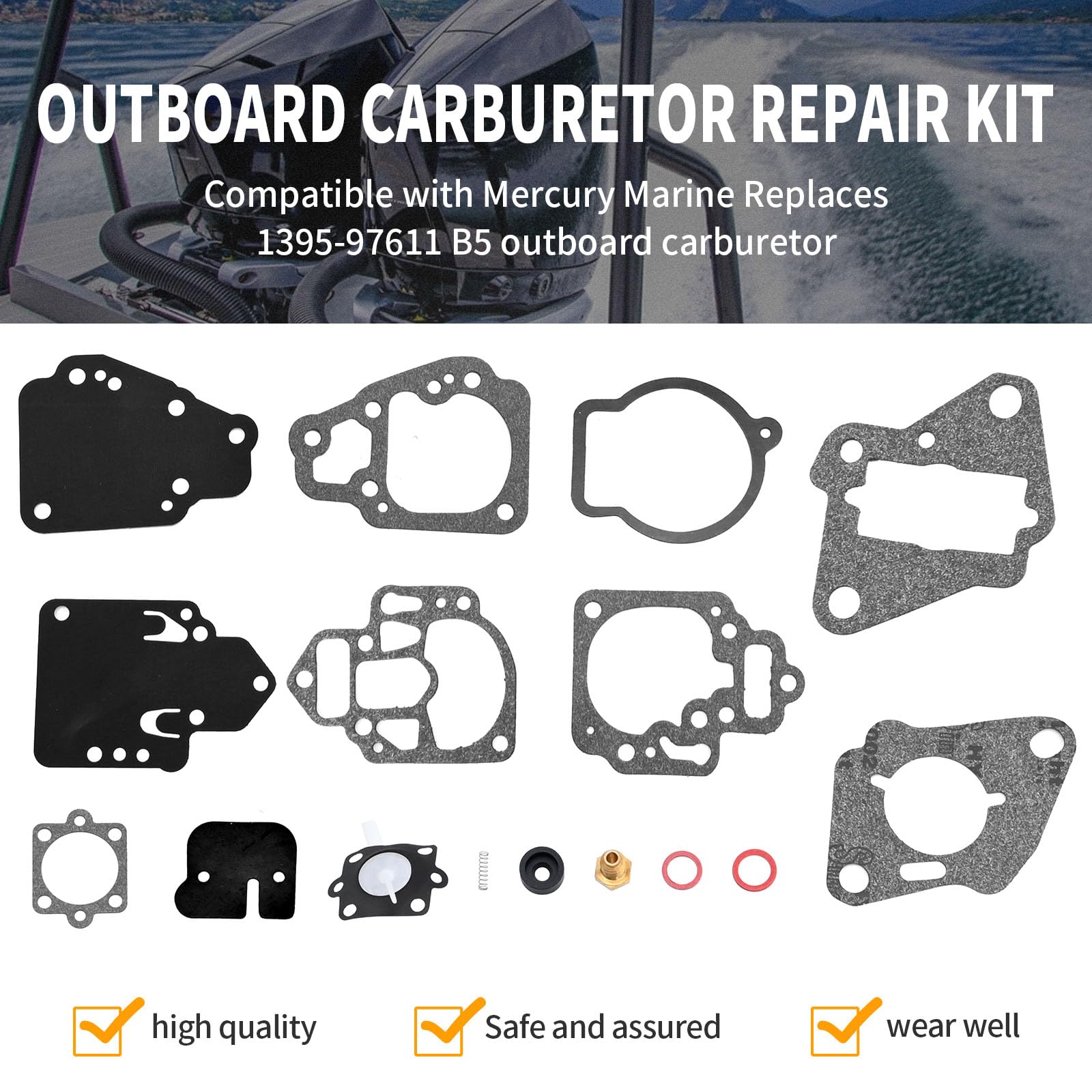 Kit Réparation De Carburateur Tillotson RK-28HS Ref RK28HS | Roulements