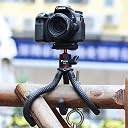 Syvo S-11 Flexible Gorilla Tripod Stand for Phone & Camera with Phone Holder, Cold Shoe Mount & 1/4 Screw | Mobile Tripod, Selfie Stick Tripod, Vlogging Tripod Stand for Phone gallery image