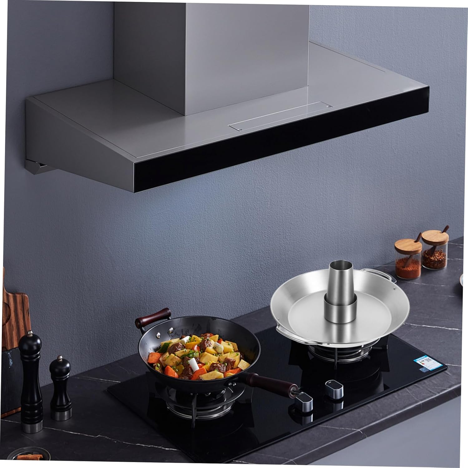 PRETYZOOM Chicken Roasting Stand Turkey Grill Tray Outdoor Bbq Chicken Rack Easy to Use and Store