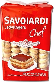 CHIOSTRO Savoiardi Lady Finger Italian Cookies - Classic Italian Ladyfin...