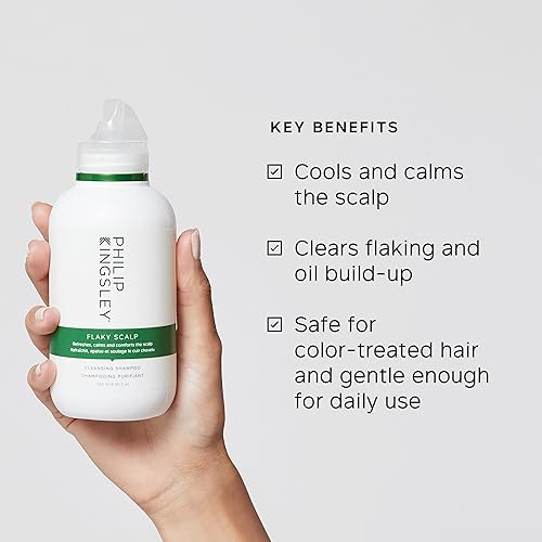 Miniatura 3 de Juego de champú y acondicionador para cuero cabelludo escamoso para limpieza del cuero cabelludo seco, productos para el cabello, calmantes, calman