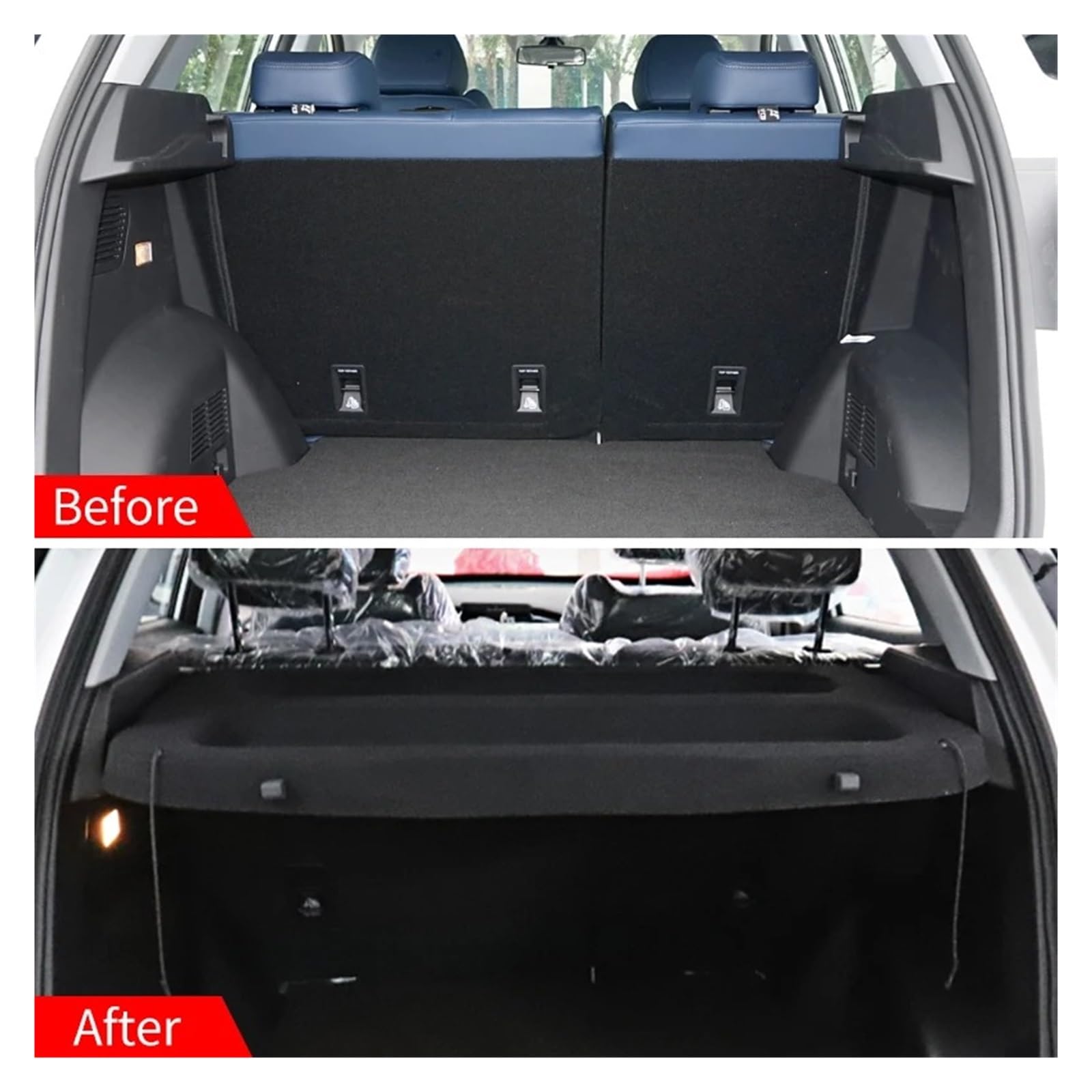 Copertura Bagagliaio per Chery per OMODA Copertura per Bagagliaio Non Retrattile Portapacchi Accessori per Interni Auto Anti-sbirciatine Baule Ripiano