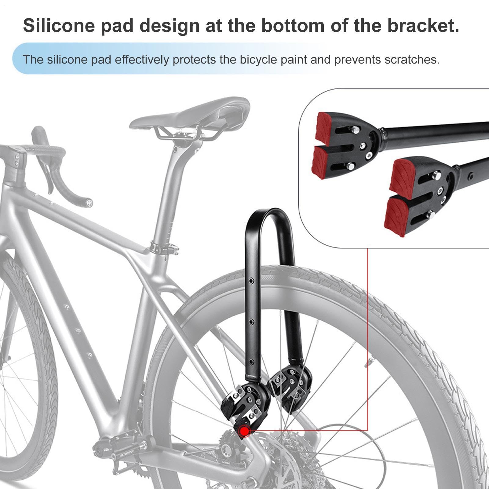 Portapacchi Posteriore da Bicicletta Lega di Alluminio Capacità 30 kg | Portabagagli da Bici Per Viaggi Mountain Bike, Strada, Pendolarismo, Avventura, Ciclismo, Trasporto Spesa