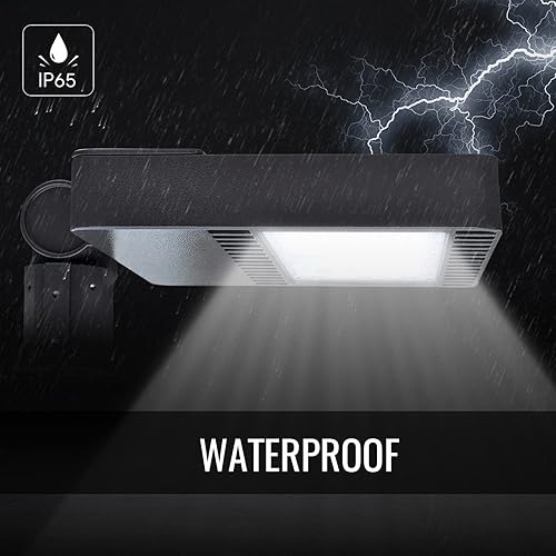 Miniatura 6 de Iluminación LED para estacionamiento, 150 W, caja de zapatos, luz de 19500 lm AC100-277 V, luz de área de calle para camino, jardín y lugares al