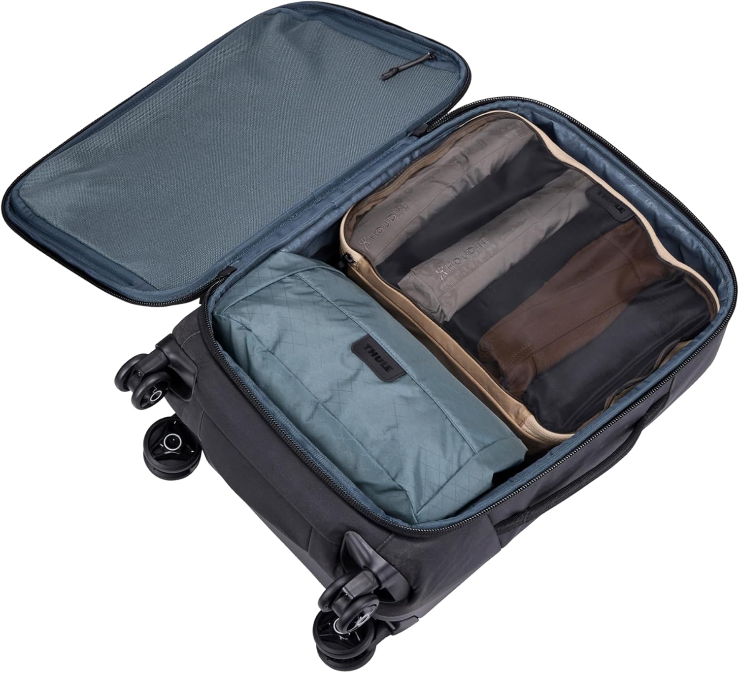 Thule Packing Cube, Size Medium, Transparent Fabric, Organize Shirts, Pants, Sweaters, Easy to Pack