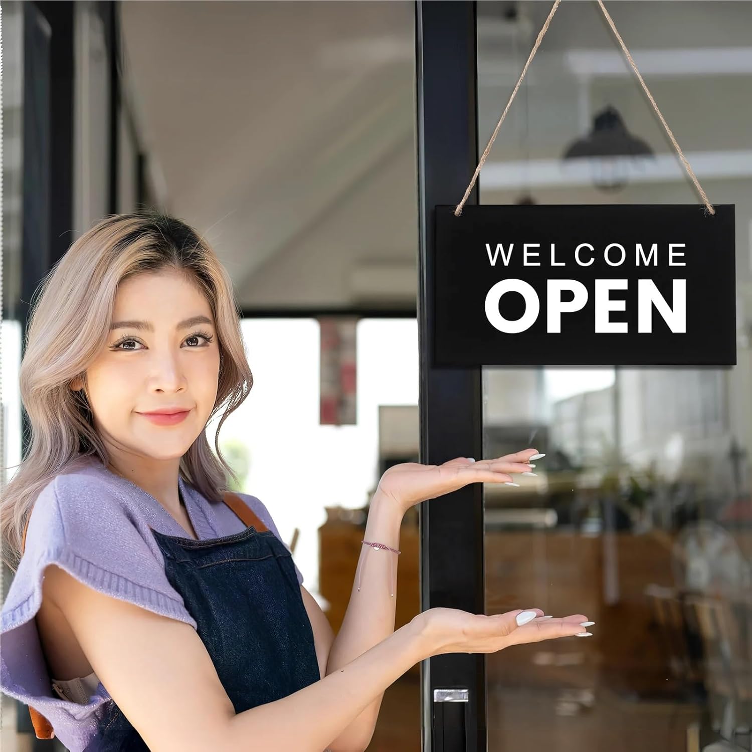 2pcs Chalkboard Signs Black Erasable Chalkboards Wall Hanging Message Display Boards Notes Menus 10.22X5.5X0.2In with Rope