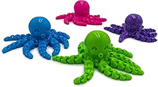Skeleton Autism Toys Set for Sensory Integration and ADHD Therapy – Ideal ADHD Toys for Kids with Autism and Toddlers Seeking Fidget Toys (Octopus)