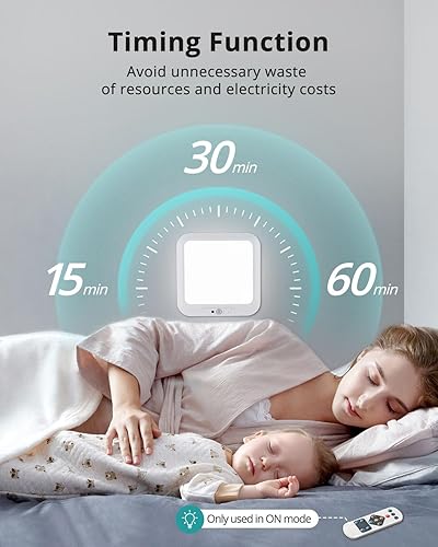 Miniatura 7 de wowatt Lámpara de techo recargable con batería, luz con sensor de movimiento, lámpara de ducha inalámbrica para interiores con control remoto 3000K