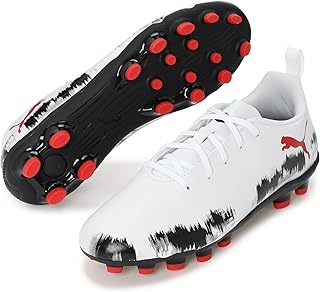 PUMA(プーマ) ユニセックス子供 フューチャー 8 プレイ HG/AG + MID JR ユニセックス子供サッカースパイク
