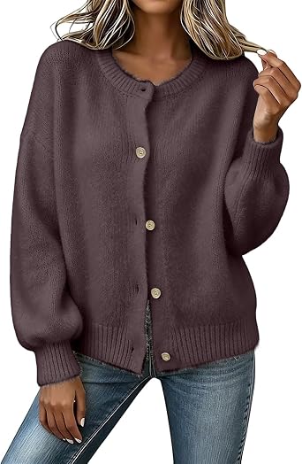 Cardigan Sweaters for Women Lightweight Knit Sweater