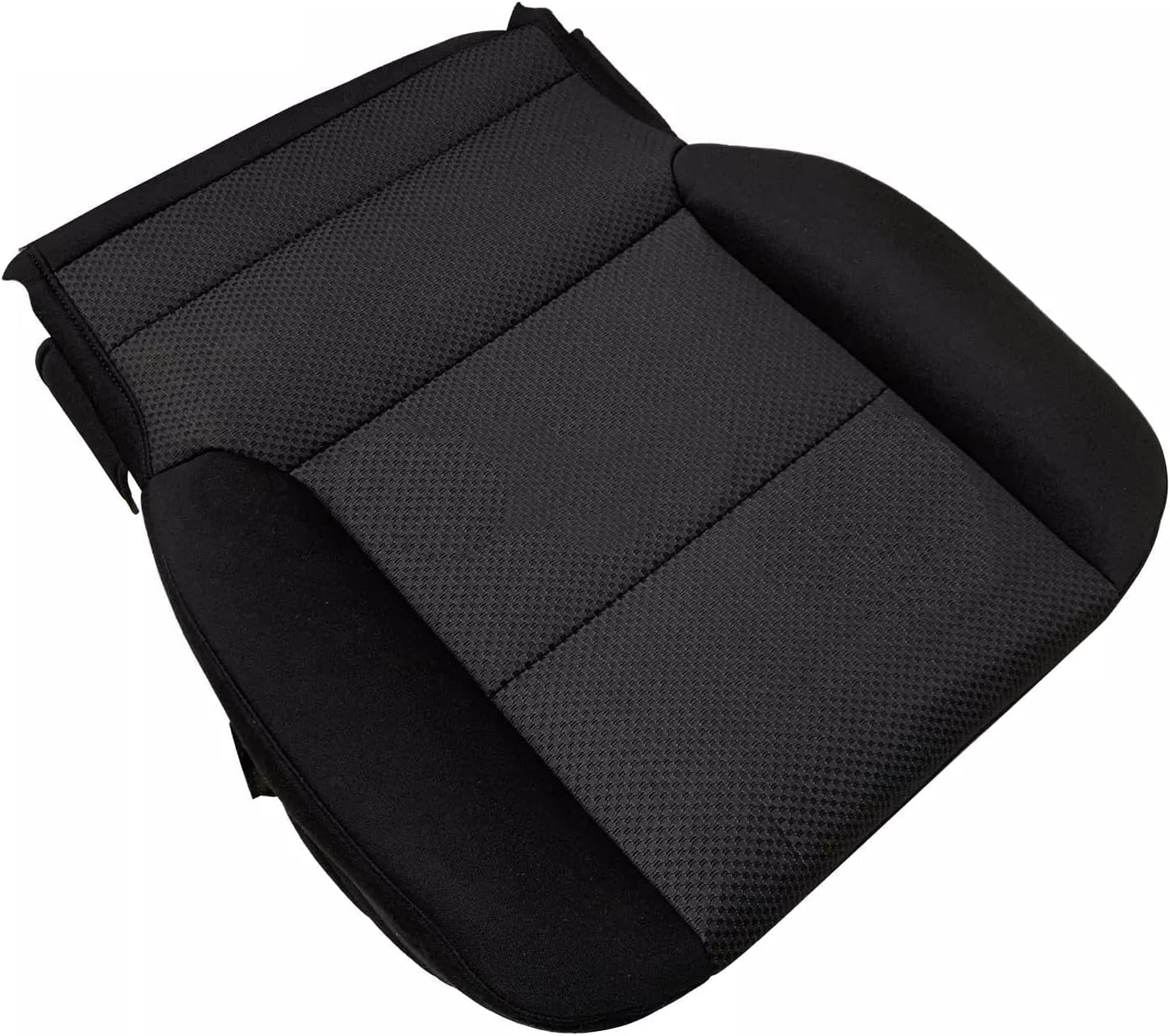 NLQR Driver or Passenger Side Bottom Replacement Cloth Seat Cover Black#H0U or 4AA Compatible with Chevy Silverado Sierra Tahoe Suburban 2014 2015 2016 2017 2018 2019