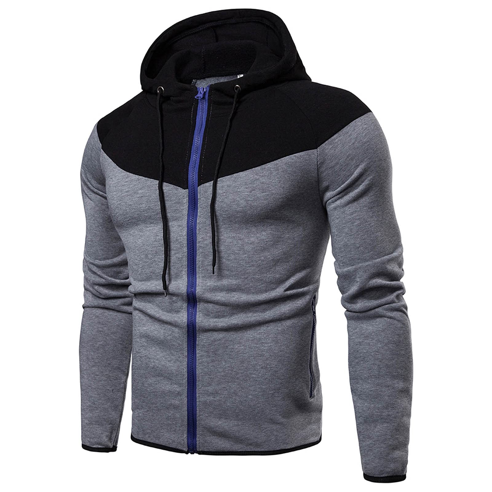 Fitness - Sudadera con capucha para hombre, diseño elegante y