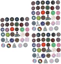 ABOOFAN 105 Peças Adesivos De Mandala Adesivos Espirituais Adesivos De Álbum De Fotos Adesivos De Bruxa Adesivos De Geladeira Adesivos De Decoração De Geladeira Para Garrafa De Água