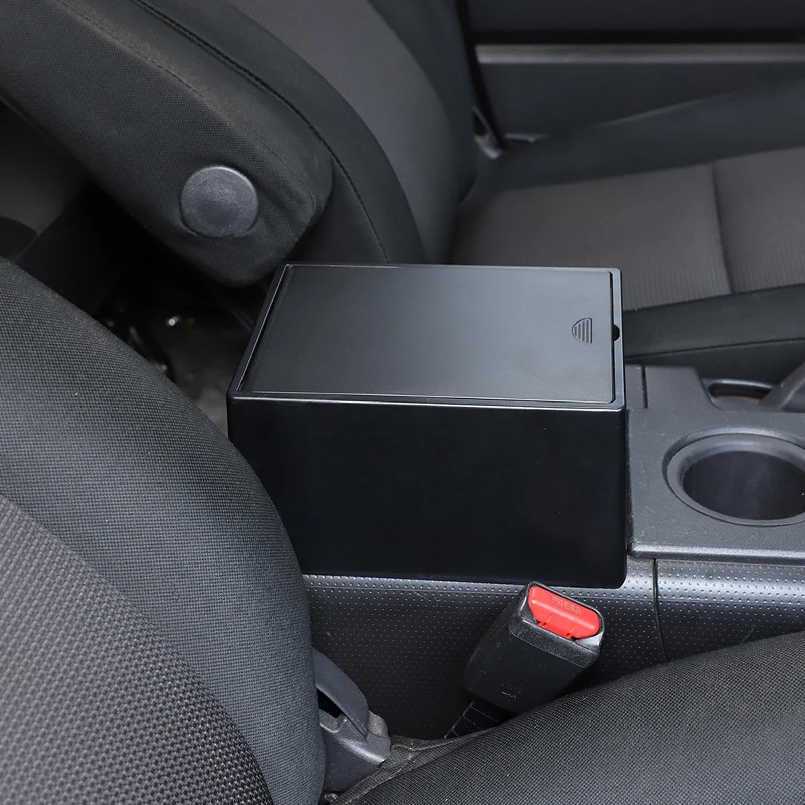 Linea di Protezione AntiGraffio in ABS Nero,bracciolo della Console Centrale rialzato,vano portaoggetti per Toyota FJ Cruiser 2007-2021,Accessori per l'organizzazione dell'auto.