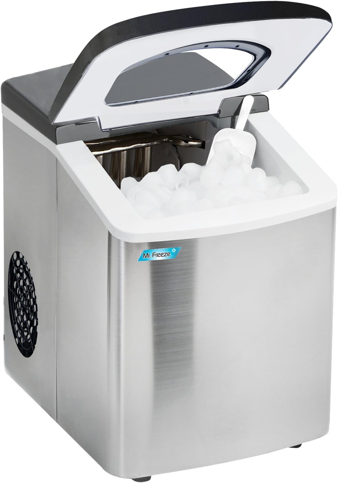 Mr. Freeze Portable Ice Maker, Stainless Steel