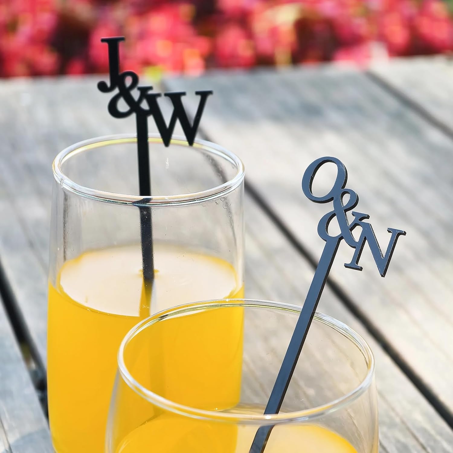 Party Decor Custom Cocktail stirrers Personalised Drink Stirrers Wedding Decorations Baby Shower Swizzle Decoration (18CM,50PCS)
