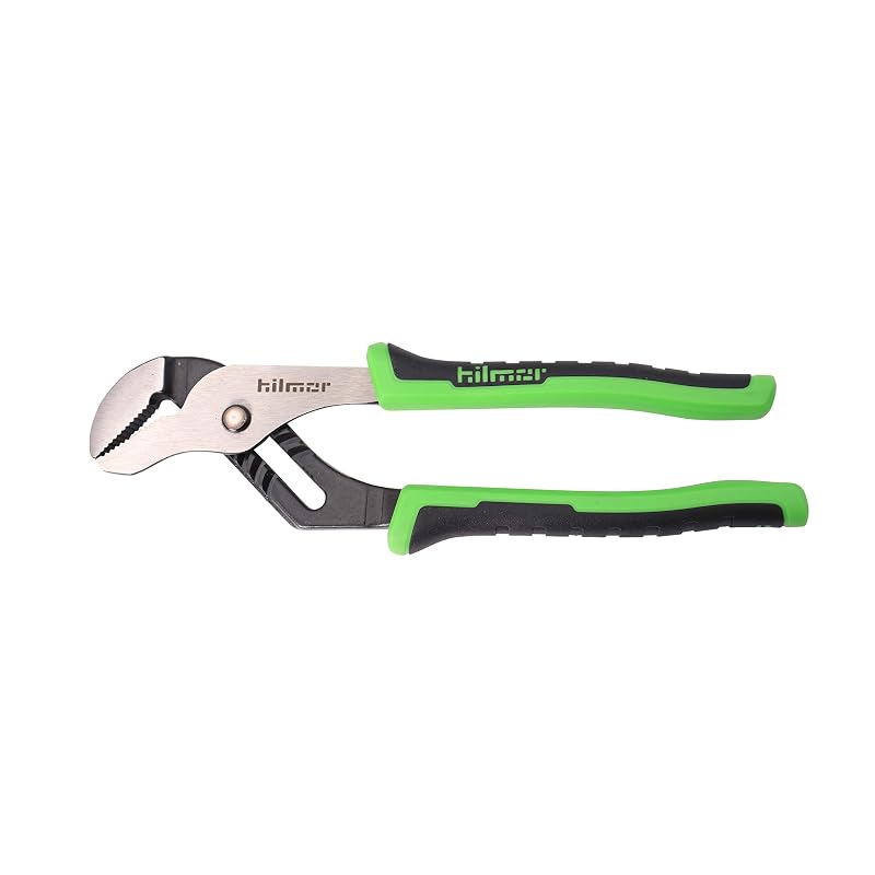 Alicate Bomba d’Água de 25,4 cm Hilmor com Mordente Reto e Cabo Emborrachado GJP10 1885367