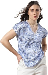 RAREISM Regular FIT Abstract Print TOP Price In India