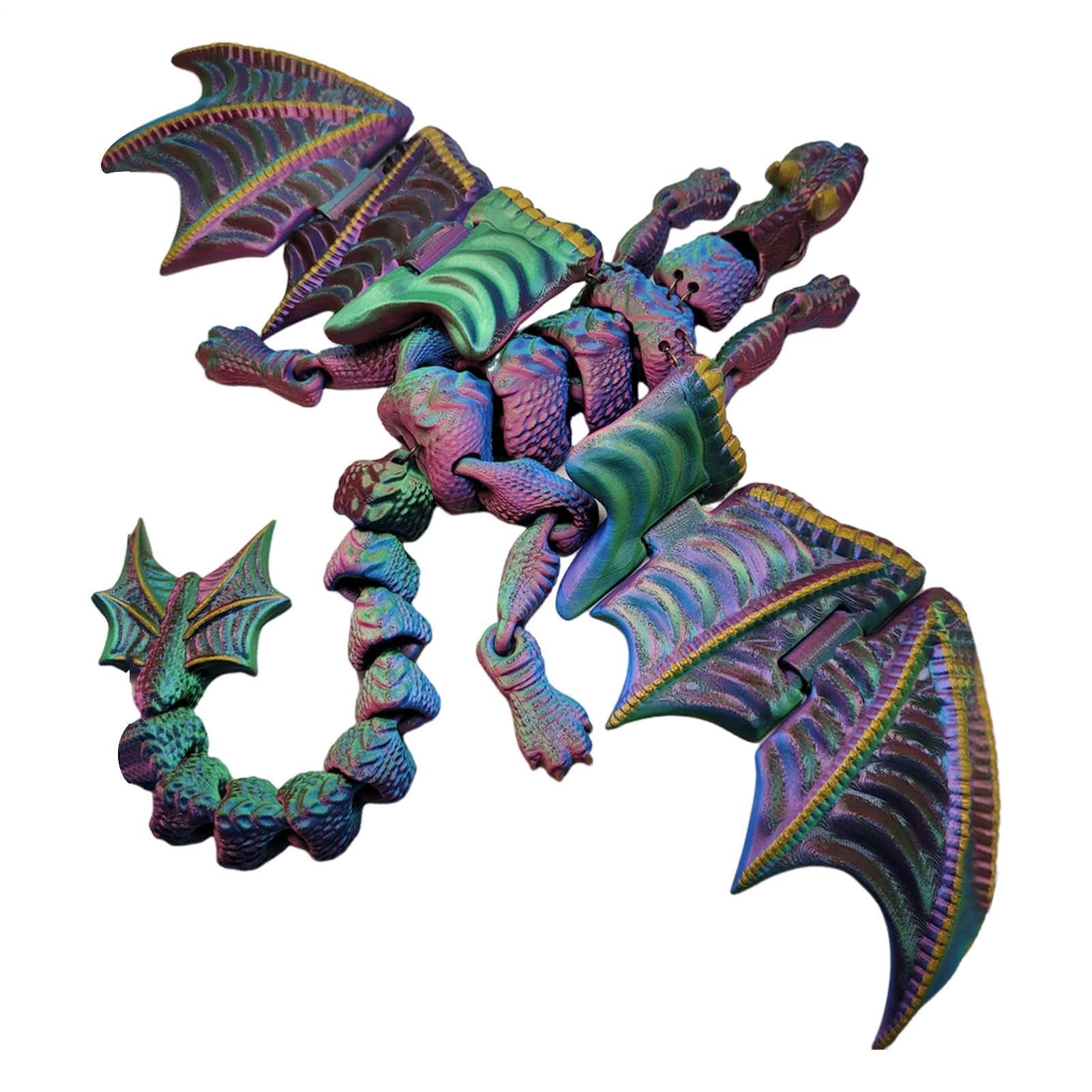 Dragon Finger Puppet – Movable Joints Realistic Design