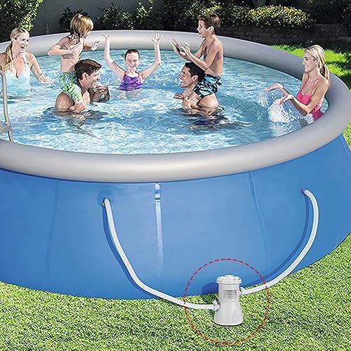 Miniatura 2 de Bomba de filtro de piscina de 300 GPH para piscinas pequeñas sobre el suelo, bomba de filtro para piscinas sobre el suelo, bombas de circulación de