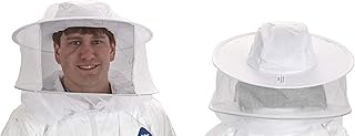 Little Giant® Beekeeping Veil | Protective Veil with Built-in Hat for Beekeepers