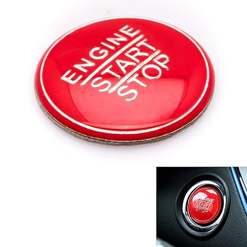 Miniatura 8 de Xotic Tech - Cubierta de botón de encendido de motor compatible con Lexus IS200t IS250 IS300 IS350 is-F ES350 ES300h GS300 GS350 GS460 GS-F (negro)