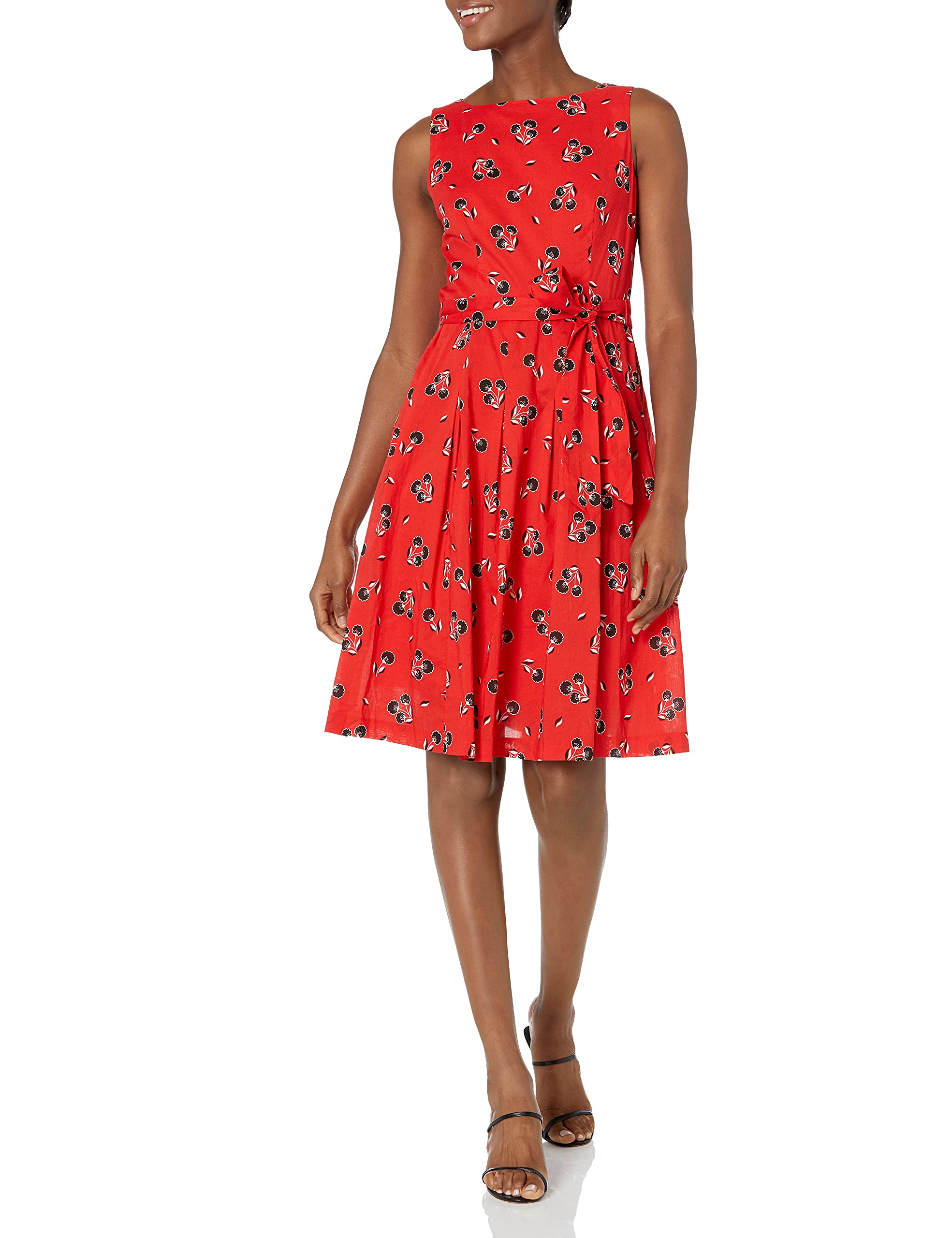 Women's COTTON FIT & FLARE DRESS Dress