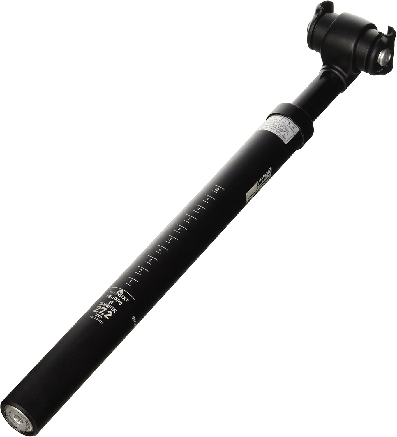 XLC Comp SP-S08 Suspension Seatpost, showing saddle clamp