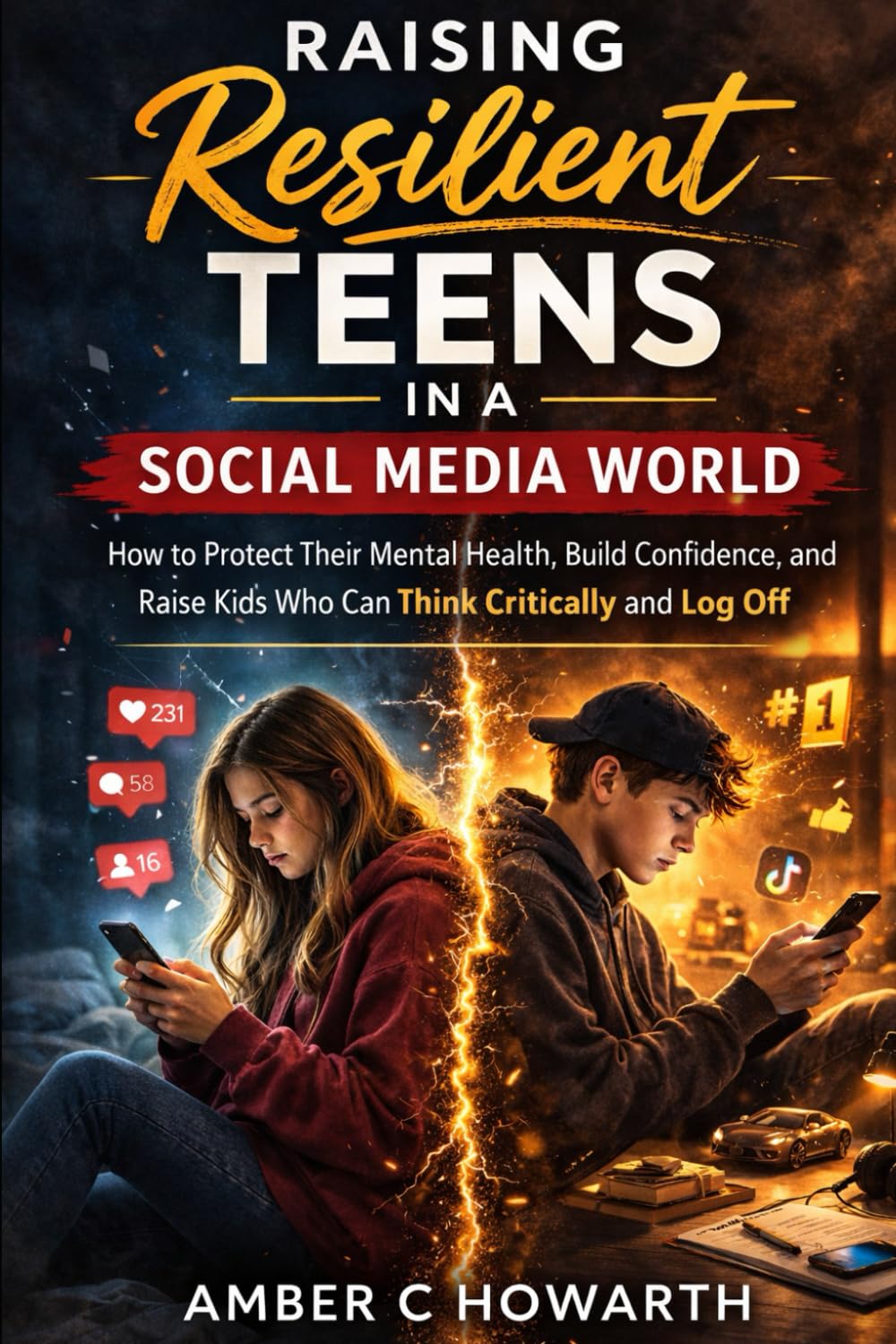 Raising Resilient Teens in a Social Media World: How to Protect Their Mental Health, Build Confidence, and Raise Kids Who Can Think Critically and Log Off