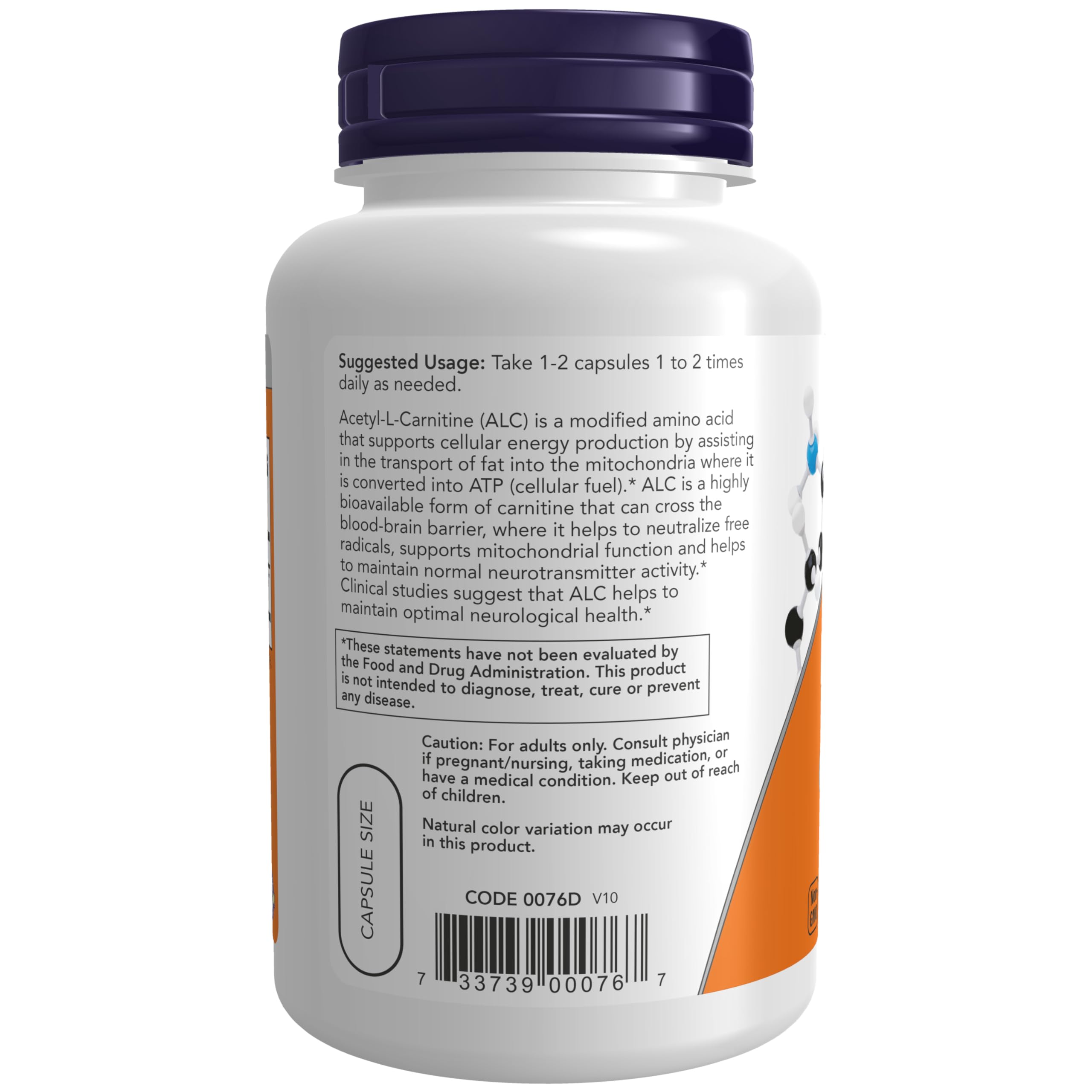 l acetil carnitina 500 mg Amazon.com: NOW Supplements, Acetyl-L Carnitine 500 mg, Amino Acid, Brain And Nerve Cell Function*, 100 Veg Capsules : Health & Household
