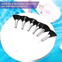 Vista 7 de Maitys 6 pinceles de máscara de abanico, herramientas aplicadoras de máscara facial con ventilador suave, brochas de maquillaje, herramientas