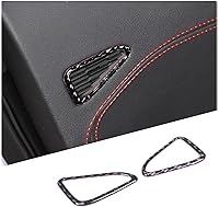 Vista 10 de CHEAYAR Adhesivo suave de fibra de carbono real 3D para puerta de automóvil, marco de altavoz, compatible con Corvette C8 Stingray Z06 Z51 2020 2021