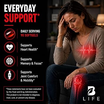 Antarctic Krill Oil Omega-3 High-Absorption Phospholipid Omega 3 with EPA, DHA & Astaxanthin Burp-Less, No Fishy Aftertaste 90 Softgels, 90 Servings Premium Krill Oil Supplement