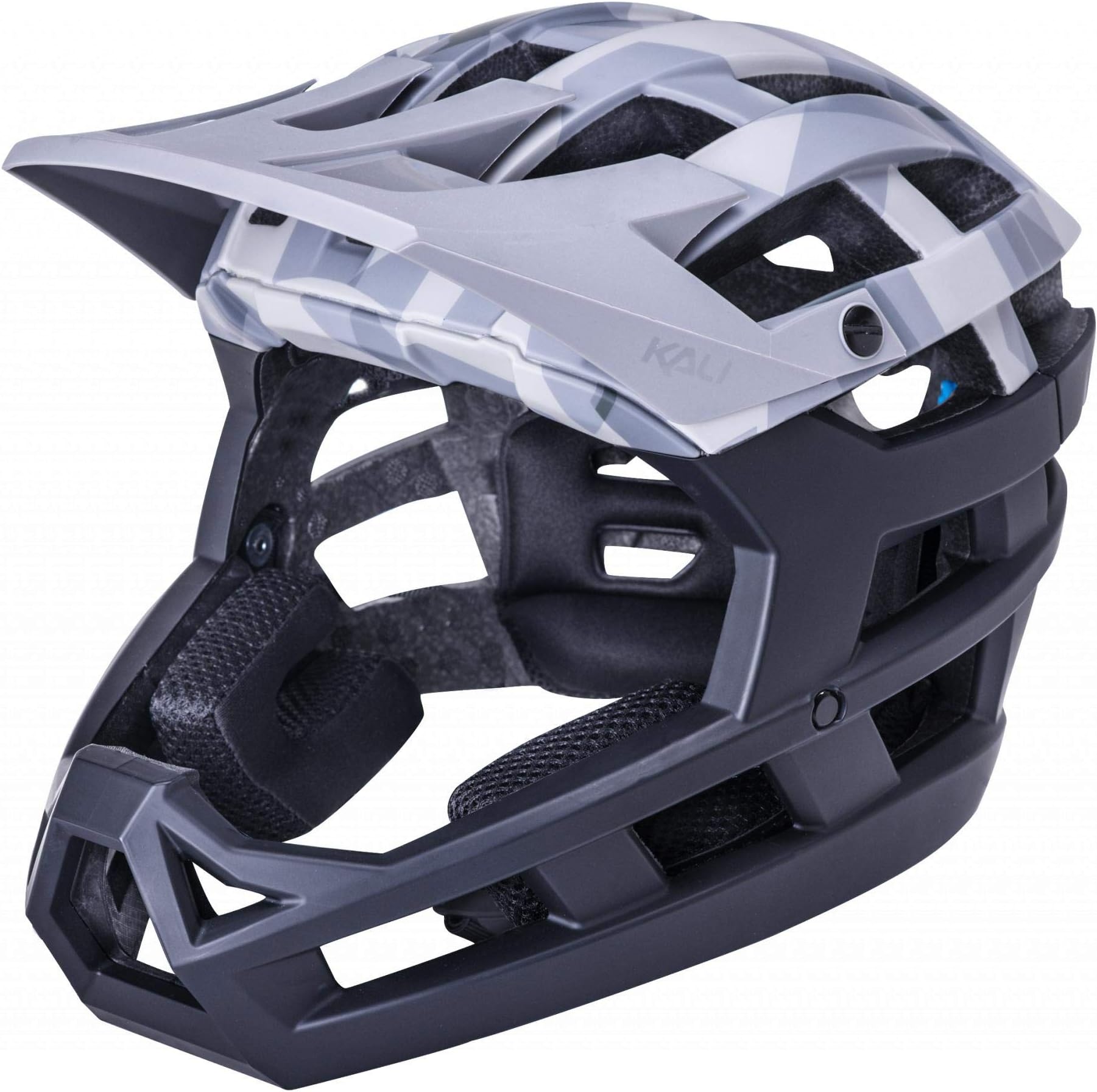 Kali ProtectivesInvader 2.0, Color: Camo Matte Grey/Black, Size: XS/M (0221821216)