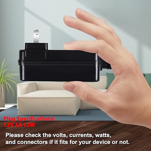 Miniatura 8 de Fuente de alimentación de 12 V, 1 A, 12 W, clase 2, reemplazo de transformador LED, adaptador de corriente de bajo voltaje para exteriores,