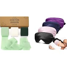 Green Ribbon & Purple Eye Mask
